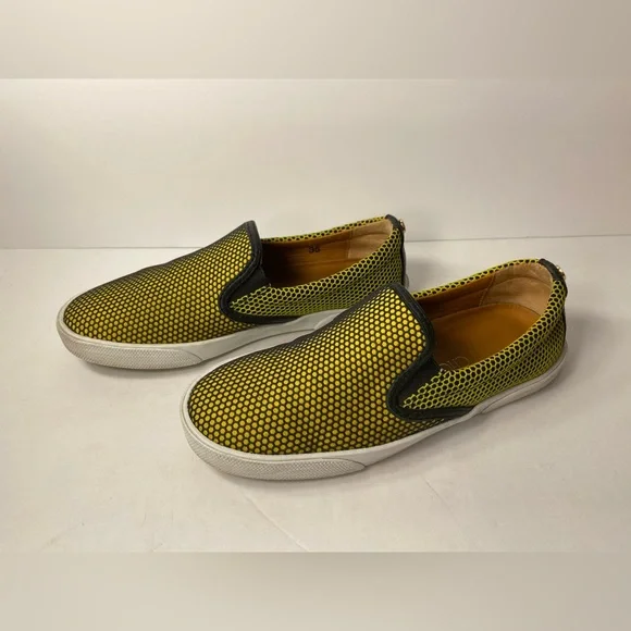 Jimmy Choo Yellow and Black Loafers Jimmy Choo | Shoes | Jimmy Choo Black Loafers Slipons | Poshmark main image 3